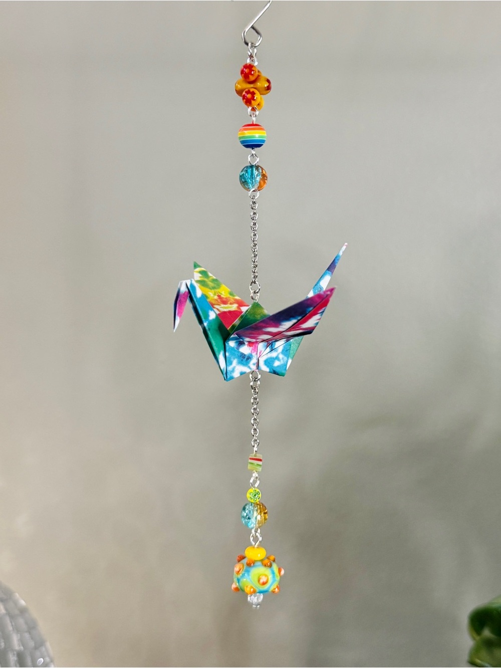 Origami Ornament #2575 - Medium Paper Crane